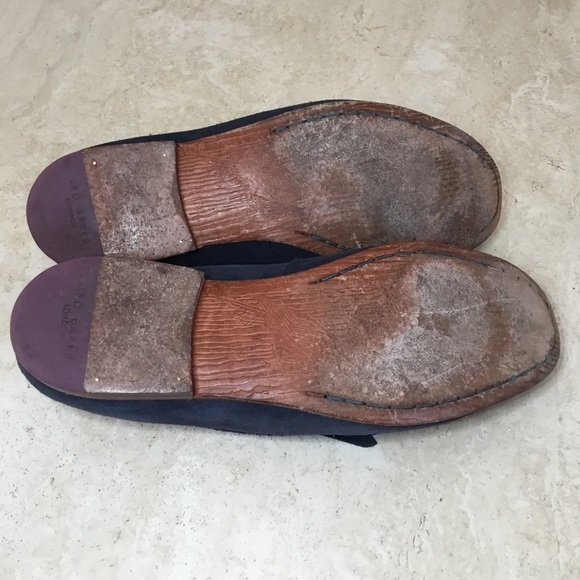Ted Baker London Tephra Blue Suede Loafers - Sz 12 main image 7